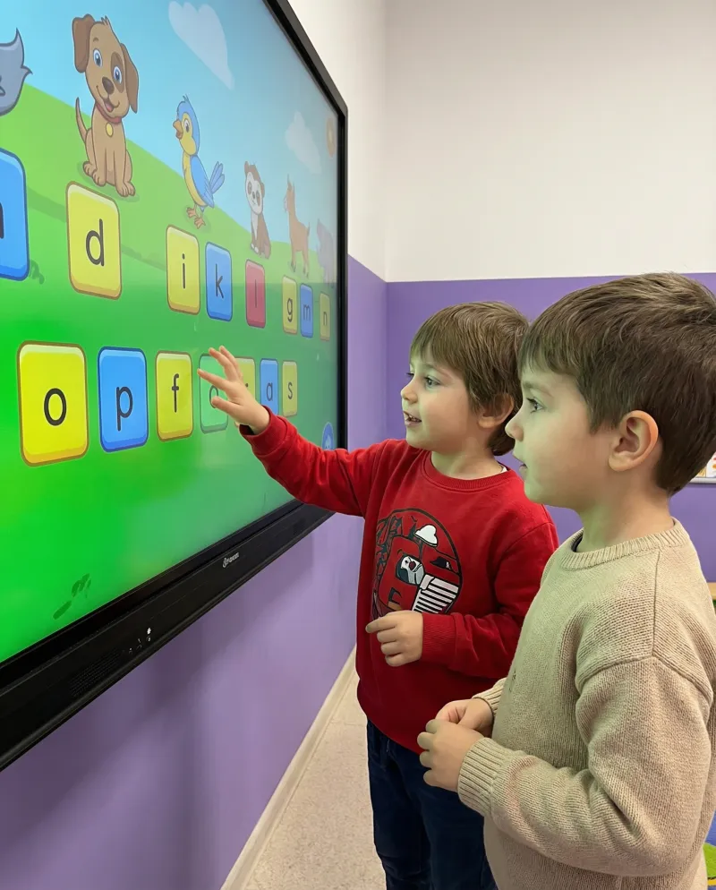 Nilüfer Ana Okulları Özlüce bölgesi STEM laboratuvarı çocuklar