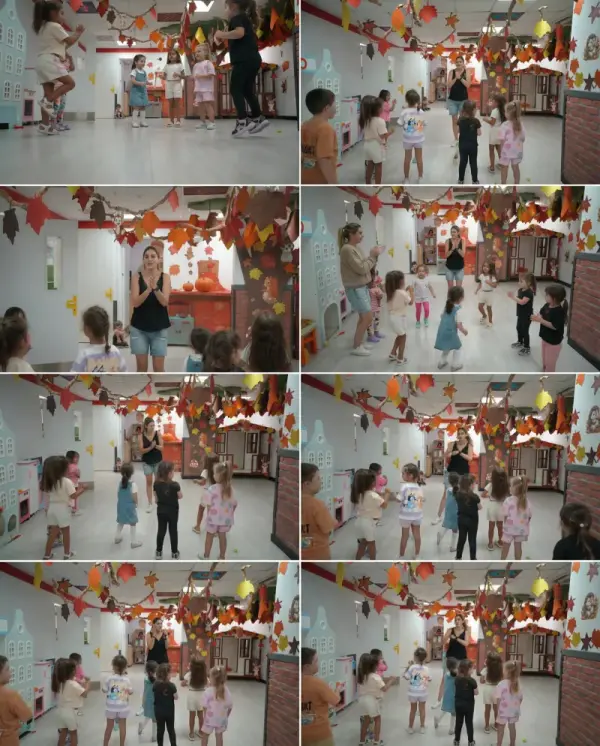 Nilüfer'de mutlu çocuklar anaokulu etkinliğinde